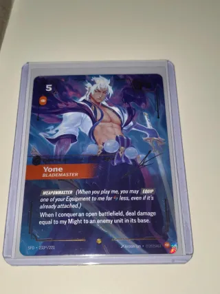 Yone Blademaster (Firmada) 233*/221 Spiritforged