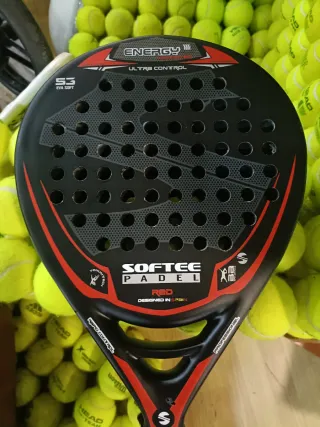 Raqueta Pádel Softee Energy Red