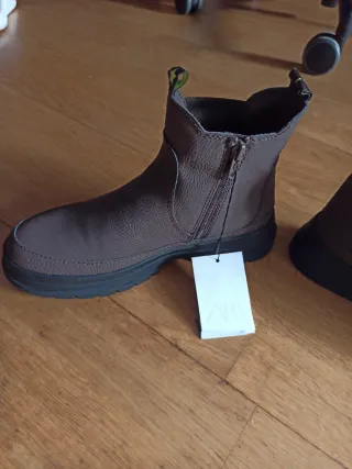 Botines Zara Marrones Nuevos