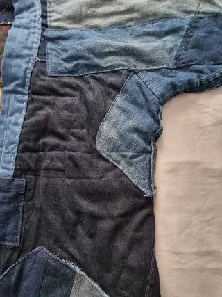 Chaqueta Noragi Patchwork Artesanal