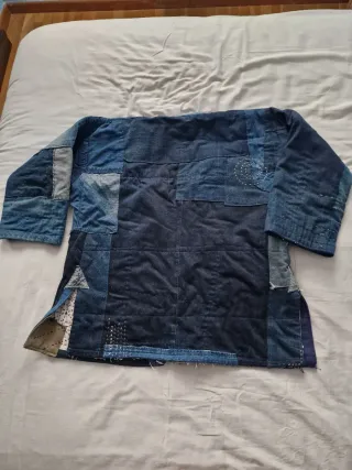 Chaqueta Noragi Patchwork Artesanal