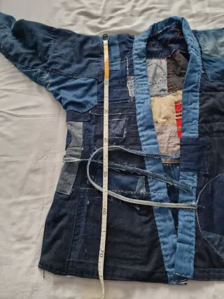 Chaqueta Noragi Patchwork Artesanal