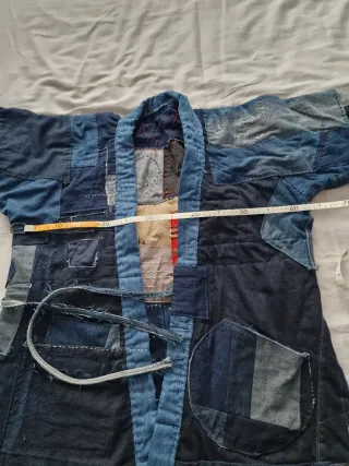 Chaqueta Noragi Patchwork Artesanal