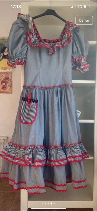 Traje Flamenca Bata Rociera