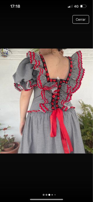 Traje Flamenca Bata Rociera