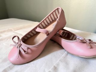 Bailarinas niña rosa palo. Solo 2 usos.