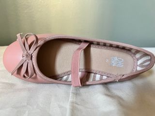 Bailarinas niña rosa palo. Solo 2 usos.