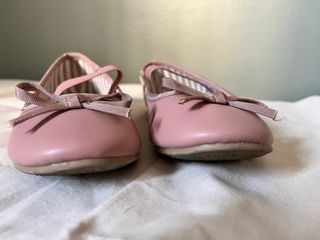 Bailarinas niña rosa palo. Solo 2 usos.