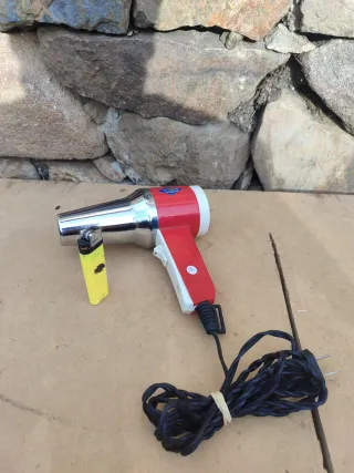 Secador de pelo antiguo chino