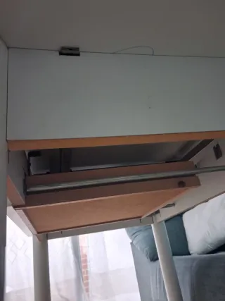 Mesa de comedor/escritorio blanca