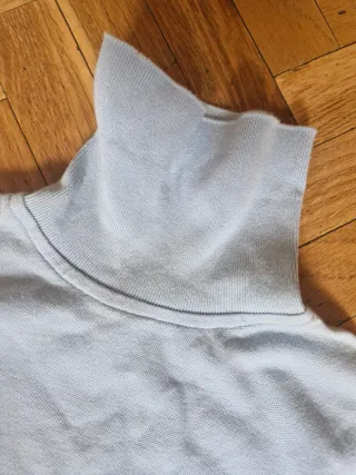 Jersey Lacoste Vintage Azul Bebé Old Money Slim