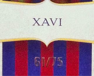 Xavi /75 - Fc Barcelona - 125* Aniversario