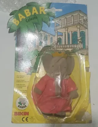 Celeste Babar Bikin 1989 Vintage Peluche