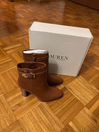 Stivaletti Polo Ralph Lauren marroni