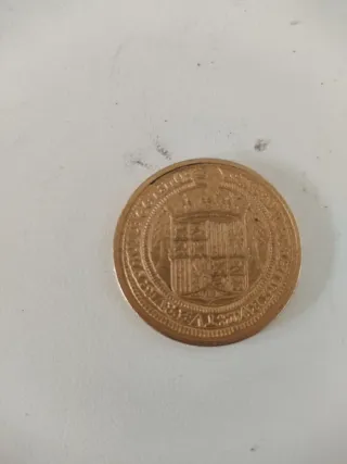 Moneda antigua escudo real