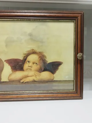 Caja Llaves Dos Ángeles Raffaello