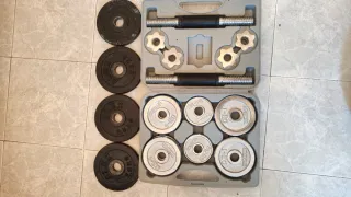 Kit Mancuernas Pesas Ajustables Decathlon