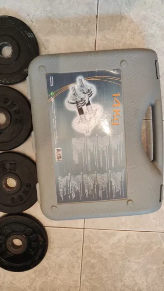 Kit Mancuernas Pesas Ajustables Decathlon