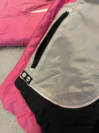 Giacca Colmar rosa e bianca