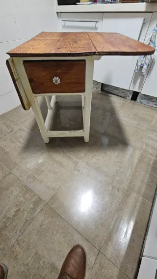 Mesa cocina tocinera o de cocina antigua (+100años