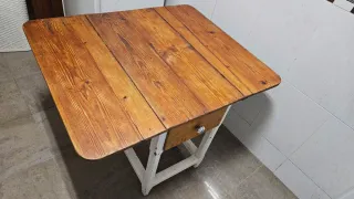 Mesa cocina tocinera o de cocina antigua (+100años