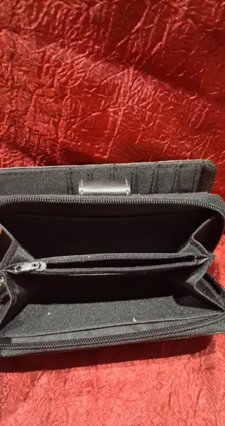 Monedero Cerda Negro Mujer