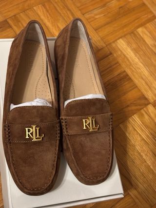 Mocassini Lauren Ralph Lauren Marrone