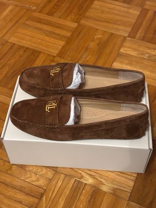 Mocassini Lauren Ralph Lauren Marrone