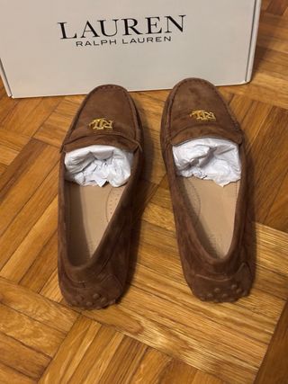 Mocassini Lauren Ralph Lauren Marrone