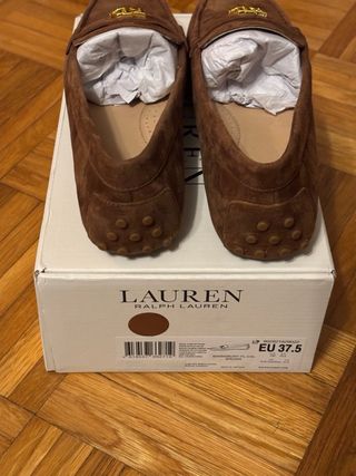 Mocassini Lauren Ralph Lauren Marrone
