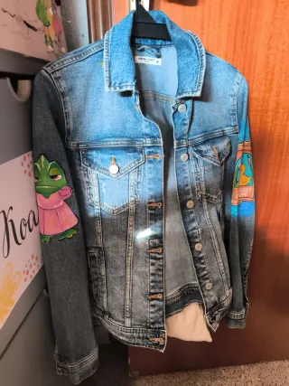 Chaqueta Vaquera Personalizada Rapunzel