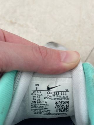 Zapatillas Nike Mujer Talla 40.5