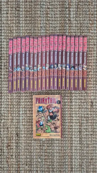 Manga Fairy Tail tomos 1 al 20
