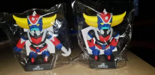 Coppia statuine Goldrake Uovo Bauli