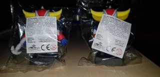 Coppia statuine Goldrake Uovo Bauli