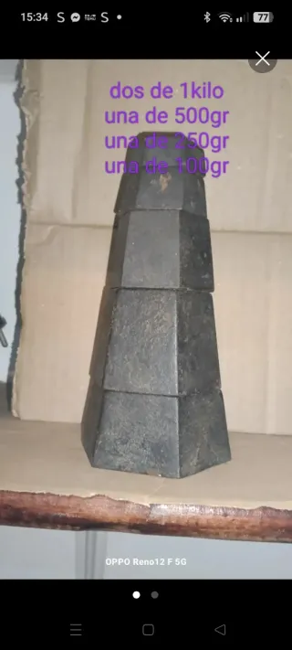 Antiche bilance esagonali