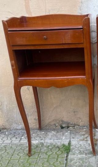 Mesita de noche de madera Gonçalo II