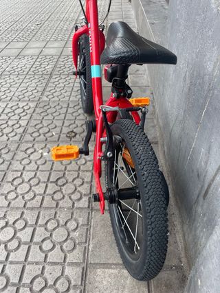 Bici Infantil Btwin 14 Discover 100 Roja