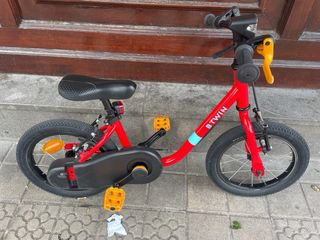 Bici Infantil Btwin 14 Discover 100 Roja