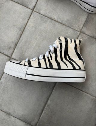 Converse Cebra Plataforma