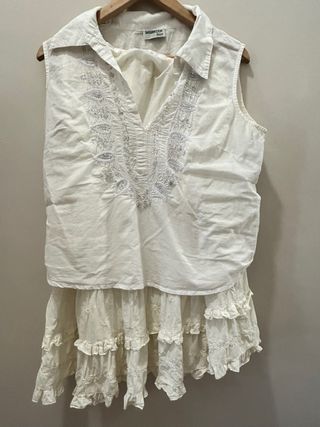 Conjunto boho Amanecer Ibiza (blusa + falda)