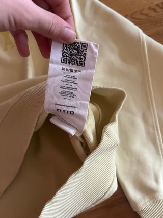 Sudadera Ami Paris amarilla Talla M.