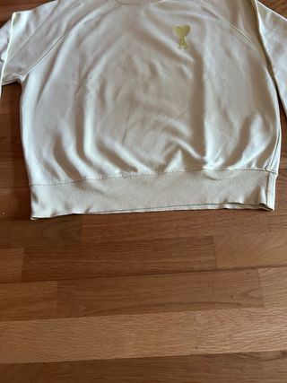 Sudadera Ami Paris amarilla Talla M.