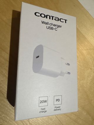 Cargador Contact USB-C 20W PD Sin cable