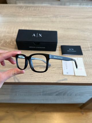 Monturas Gafas Armani Exchange Negras