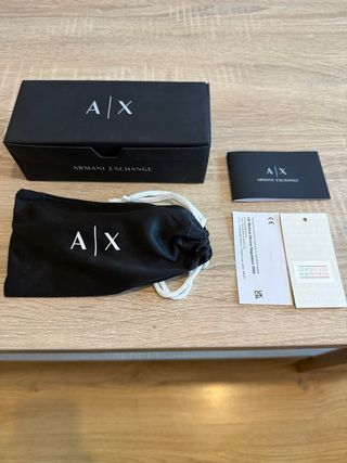Monturas Gafas Armani Exchange Negras