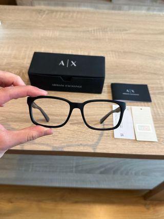 Monturas Gafas Armani Exchange Negras