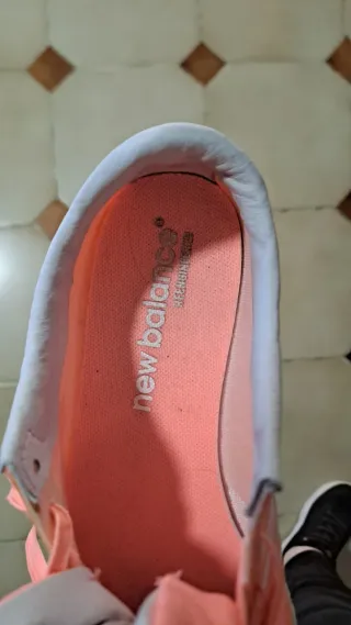 Zapatillas New Balance Naranja y Rosa
