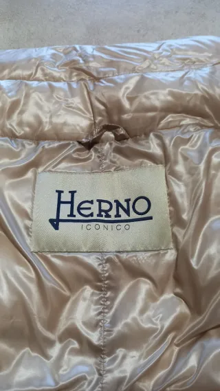 Piumino donna Herno beige