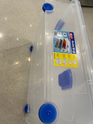Caja de Almacenamiento Transparente 31L